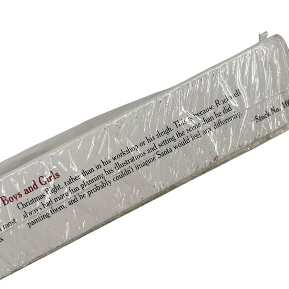 Norman Rockwell "The Saturday Evening Post" Santa at the Map Jigsaw Puzzle NIB - Picture 8 of 12